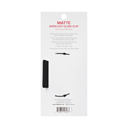 RED Super Jumbo Matte Hair Claw Clip - product image 9