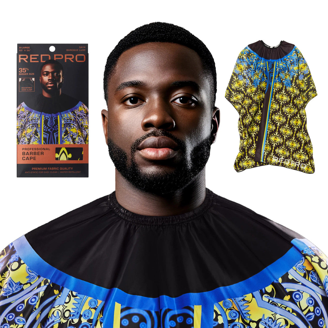 RED Professional  Water-Resistant Barber Cape - product image 3