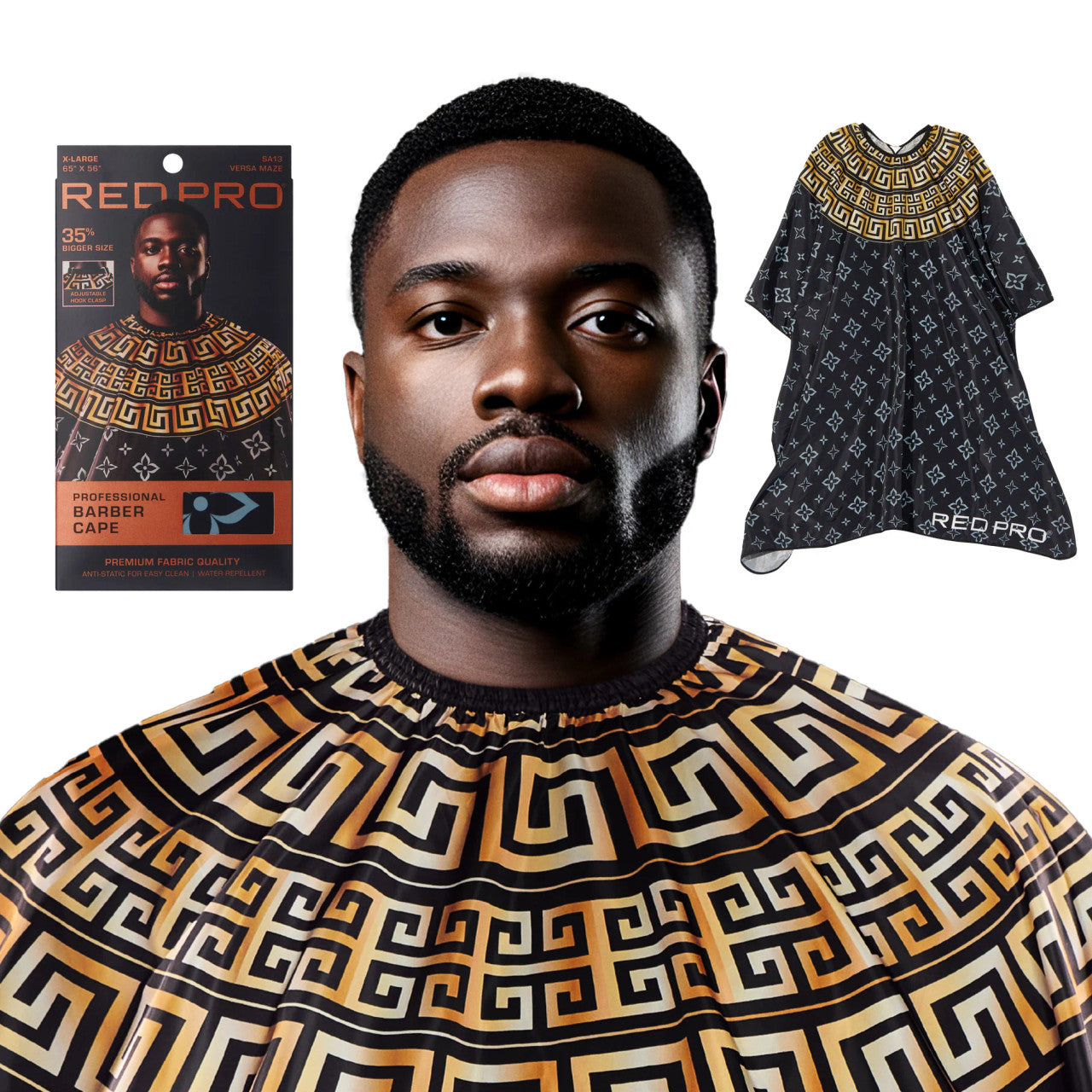 RED Professional  Water-Resistant Barber Cape - product image 5