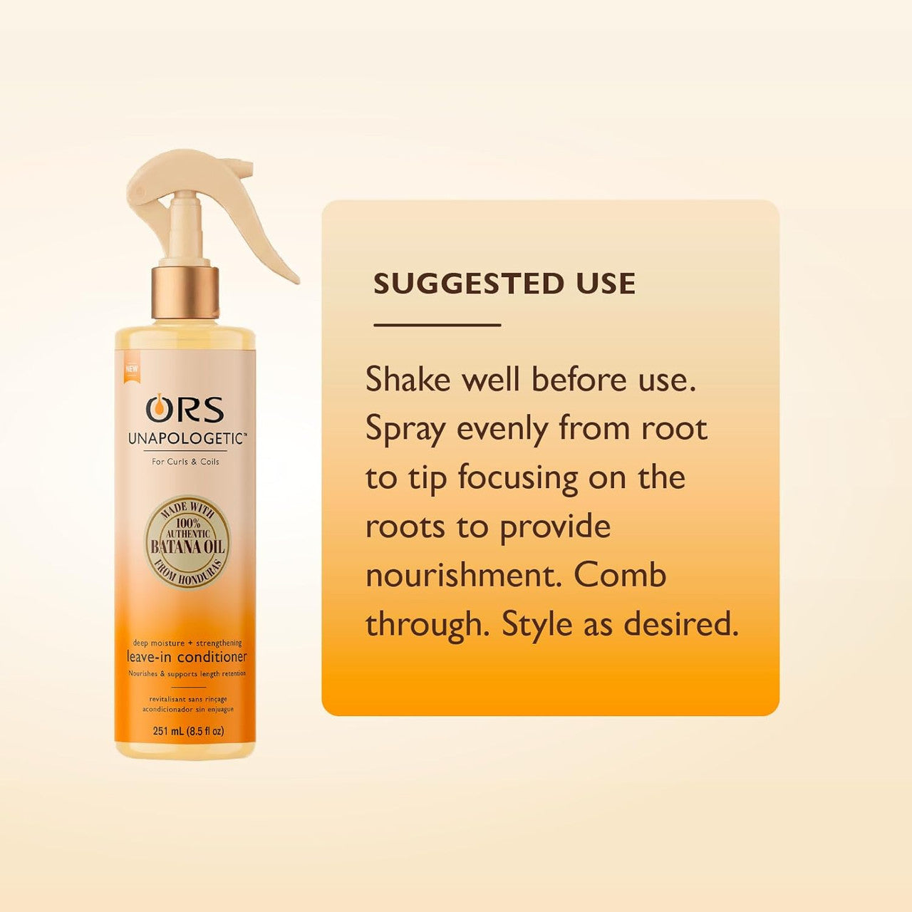 ORS Deep Moisture Strengthening Leave-In Conditioner (8.5 oz) - product image 5