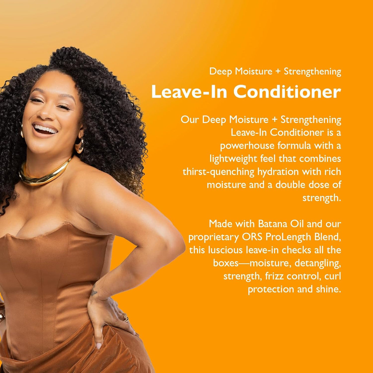 ORS Deep Moisture Strengthening Leave-In Conditioner (8.5 oz) - product image 6
