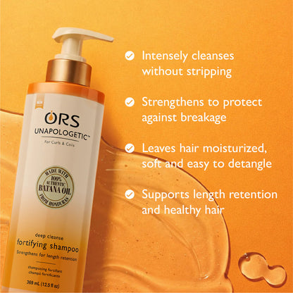 ORS Unapologetic Deep Cleanse Fortifying Shampoo (12.5oz) - product image 4