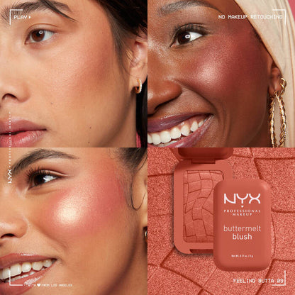 NYX Buttermelt High-Pigment Powder Blush - product image 10