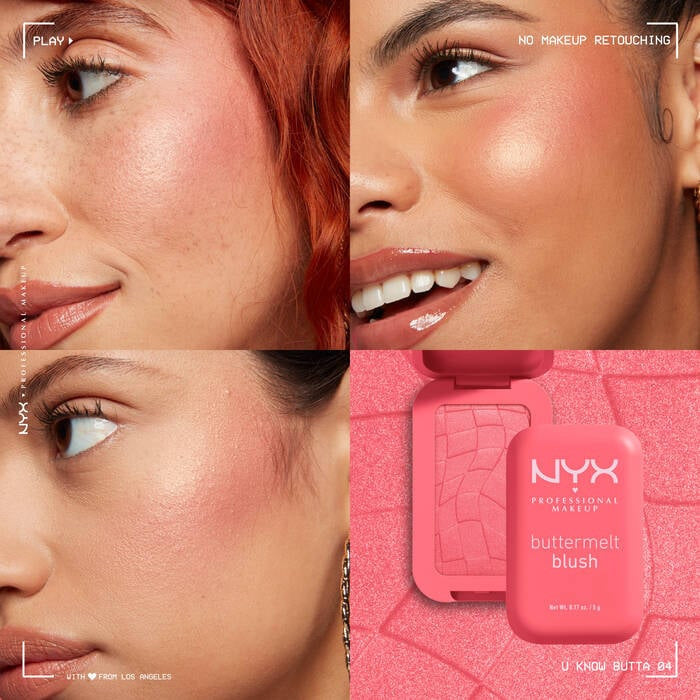 NYX Buttermelt High-Pigment Powder Blush - product image 2