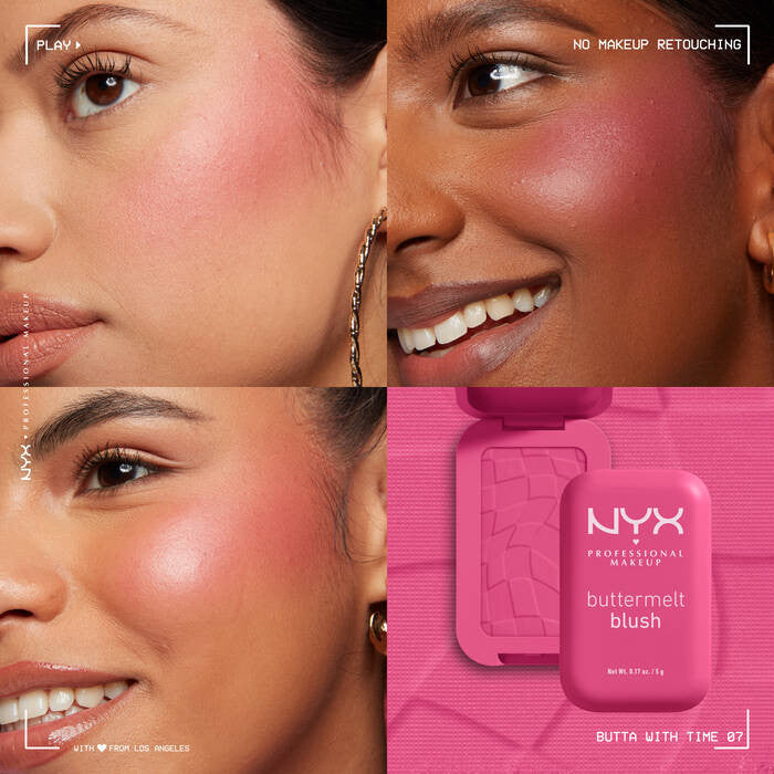 NYX Buttermelt High-Pigment Powder Blush - product image 6
