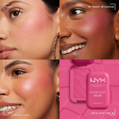 NYX Buttermelt High-Pigment Powder Blush - product image 6