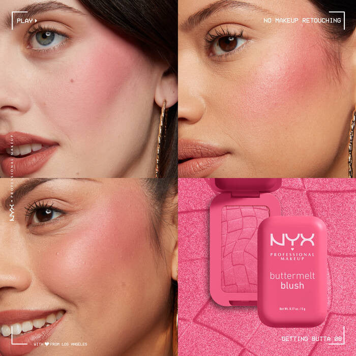 NYX Buttermelt High-Pigment Powder Blush - product image 8