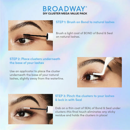 BROADWAY DIY Cluster Lashes Mega Value Pack - product image 5