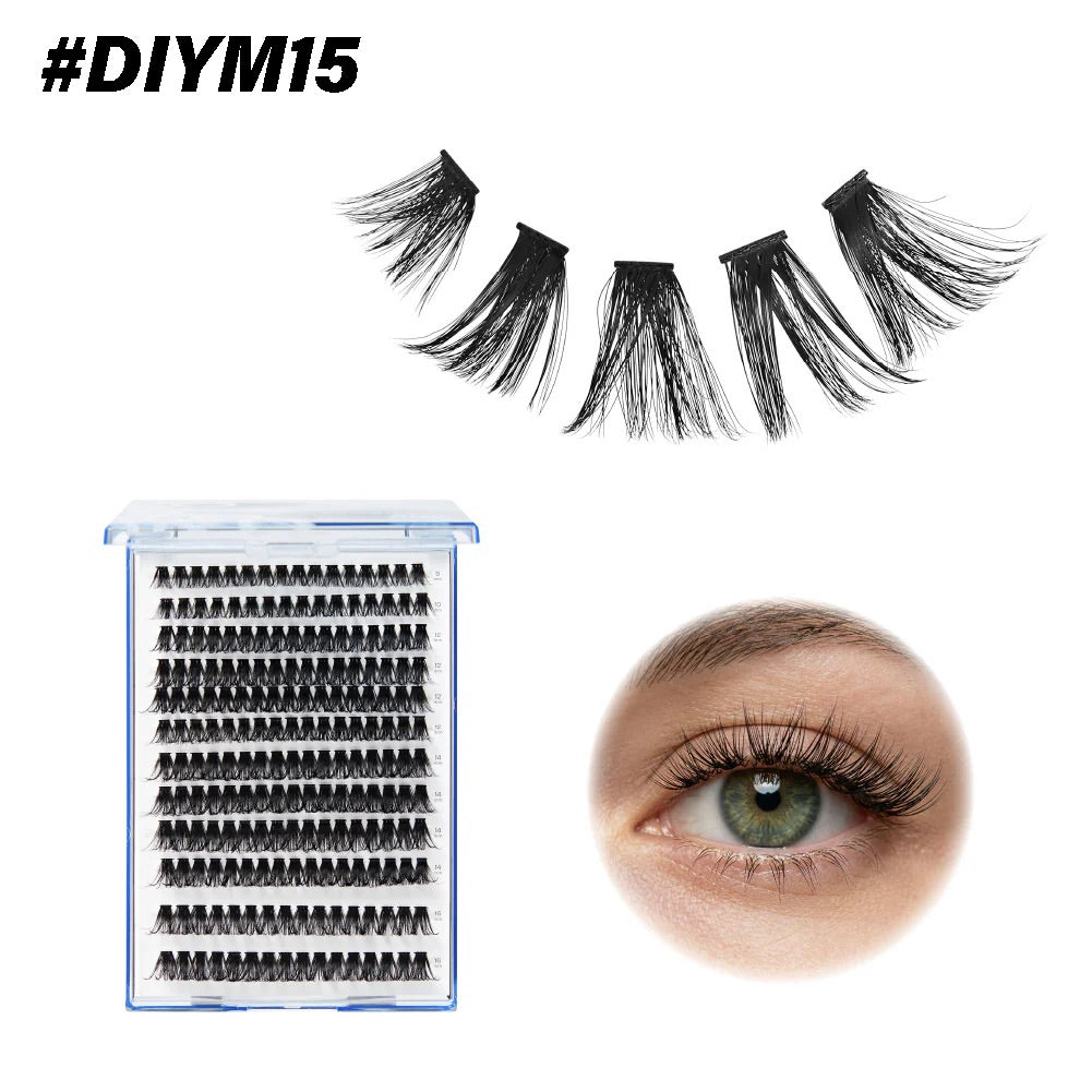 BROADWAY DIY Cluster Lashes Mega Value Pack - Variant DIYM 15