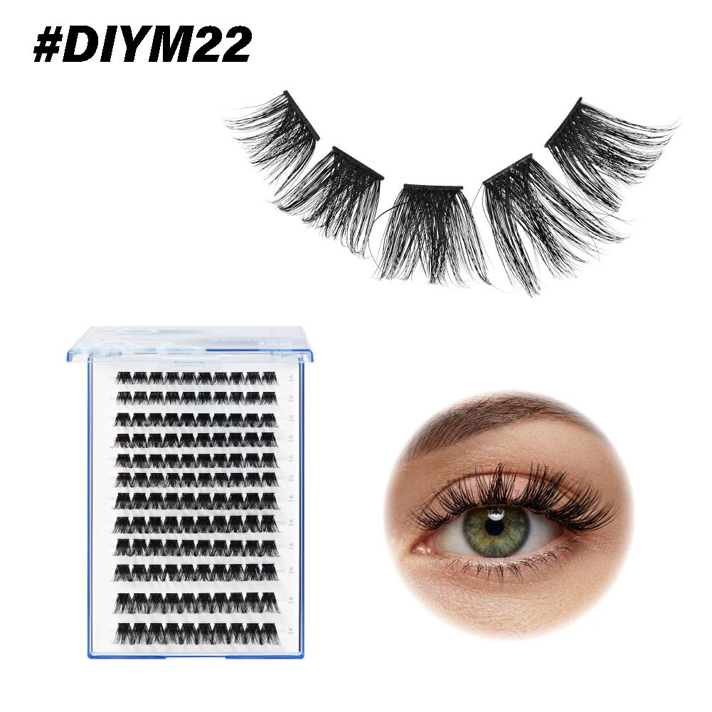 BROADWAY DIY Cluster Lashes Mega Value Pack - Variant DIYM 22