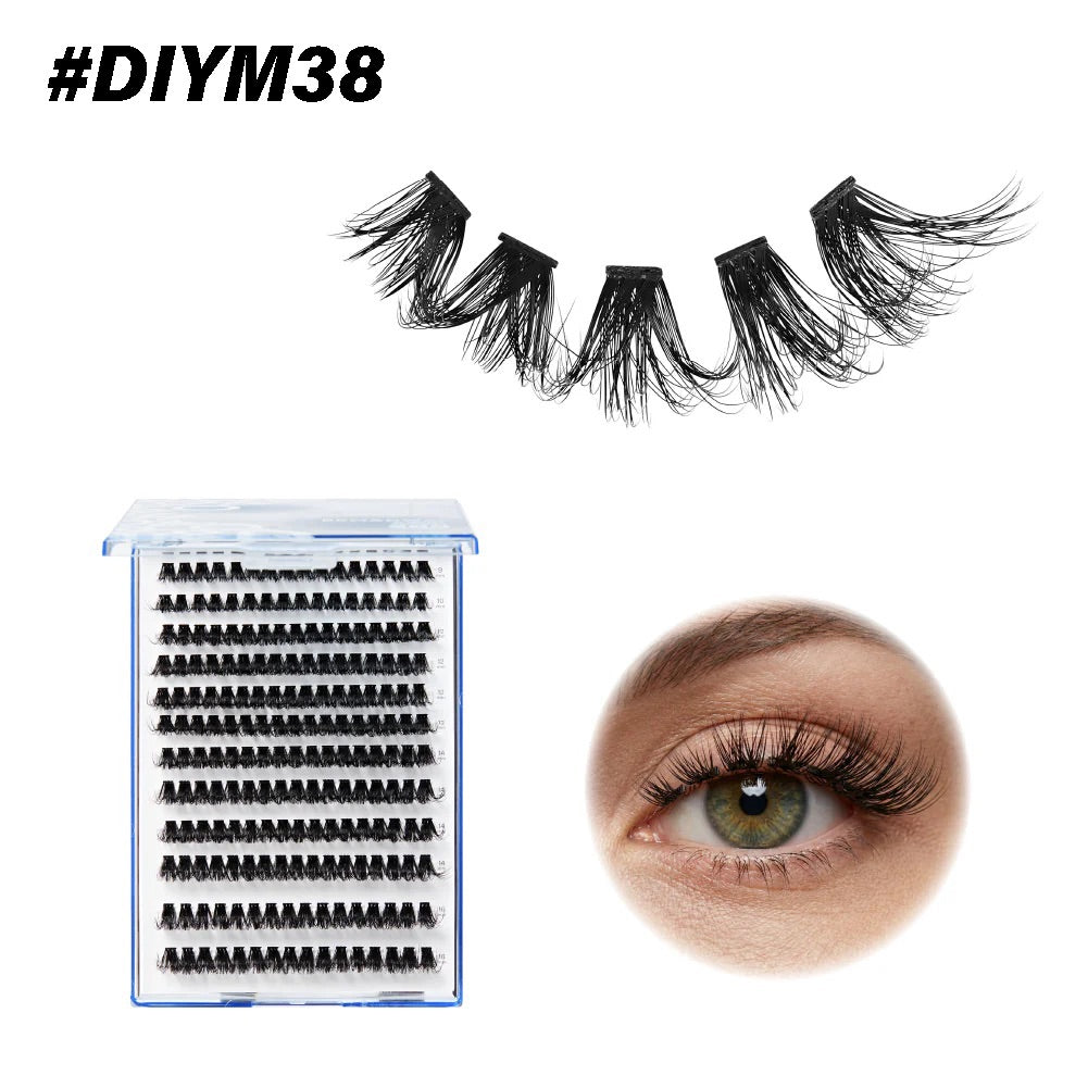 BROADWAY DIY Cluster Lashes Mega Value Pack - Variant DIYM 38
