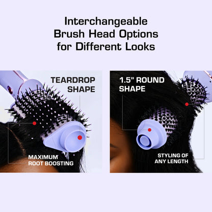 RED 2-in-1 Hot Air Brush & Volumizer One-Step Blow Dryer Styler - product image 3