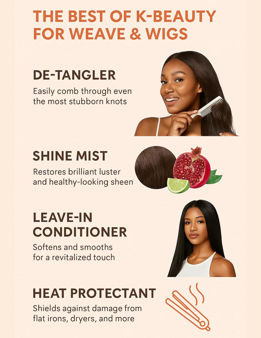 ON NATURAL Weave & Wig 4-in-1 Hair Enhancer For All Hair Texture [Coco Lime] 3.38 oz - product image 4