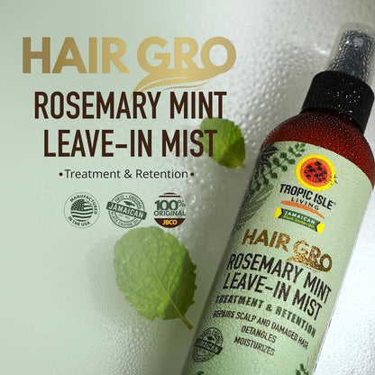 Tropic Isle Living Rosemary Mint Leave-In Conditioner (8oz) - product image 5