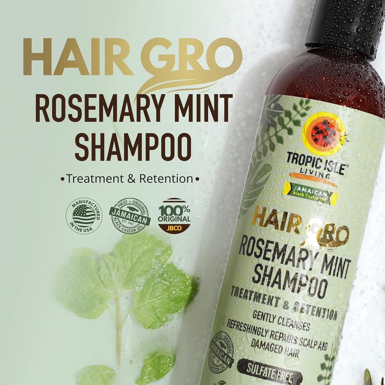 Tropic Isle Living Rosemary Mint Shampoo (8oz) - product image 2