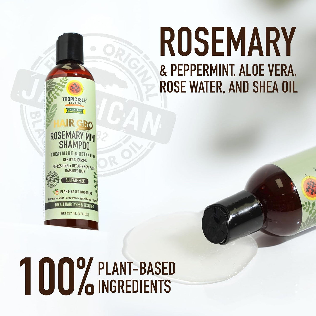 Tropic Isle Living Rosemary Mint Shampoo (8oz) - product image 3