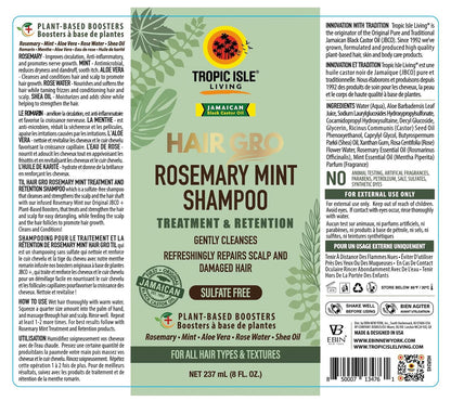 Tropic Isle Living Rosemary Mint Shampoo (8oz) - product image 6
