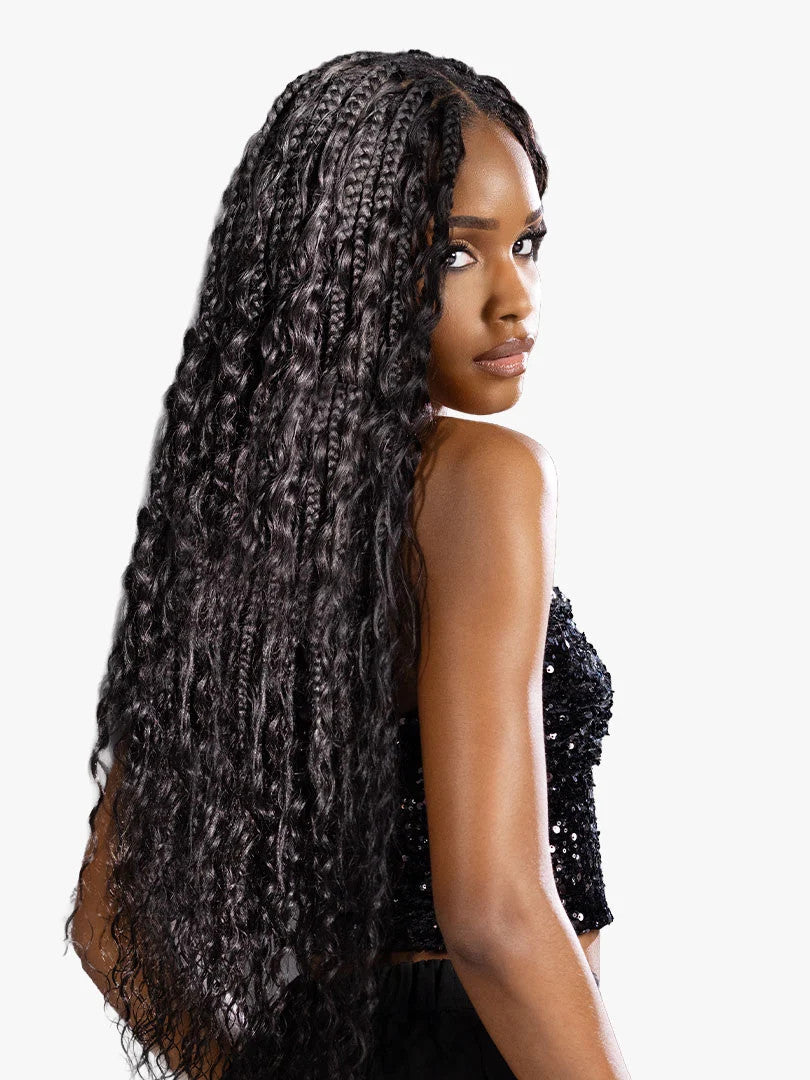 SENSATIONNEL Empire 100% Human Hair Feather Crochet - DEEP - product image 2