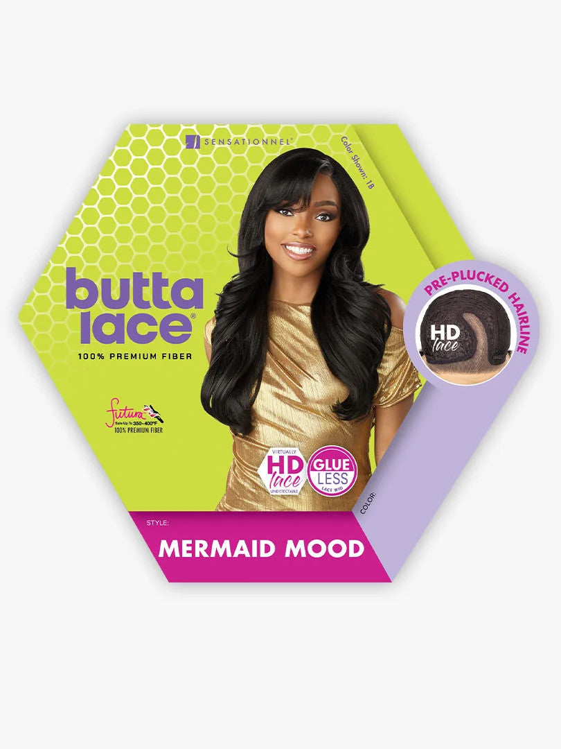 SENSATIONNEL Butta Lace Synthetic HD Lace Front Wig - MERMAID MOOD - product image 6