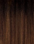OUTRE Synthetic Quick Weave Half Wig -  Astoria - Color DR2/Chocolate Swirl swatch