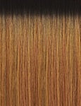OUTRE Synthetic Quick Weave Half Wig -  Astoria - Color DR2/Frosted Ash Blonde swatch