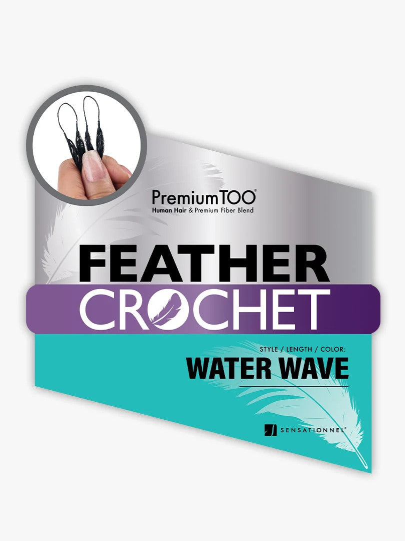 SENSATIONNEL Premium TOO Feather Crochet - WATER WAVE (14"-18") - product image 3