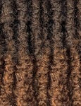 OUTRE Purple Pack Brazilian Feather Crochet - Hawaiian 18" - Color 2T1B/30 swatch