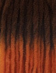 OUTRE Purple Pack Brazilian Feather Crochet - Hawaiian 18" - Color 2T1B/Amber swatch