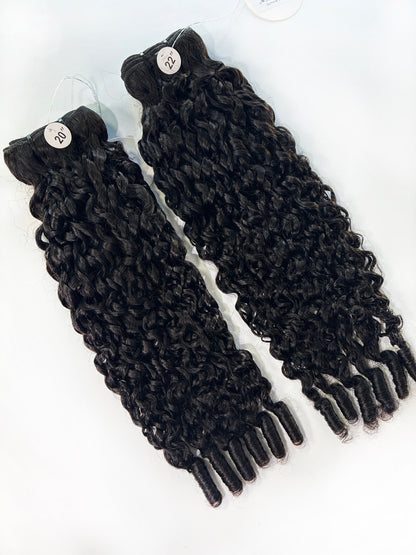 100% Virgin Hair Single Bundle  - Burmese Curl (14"-24") - product image 2