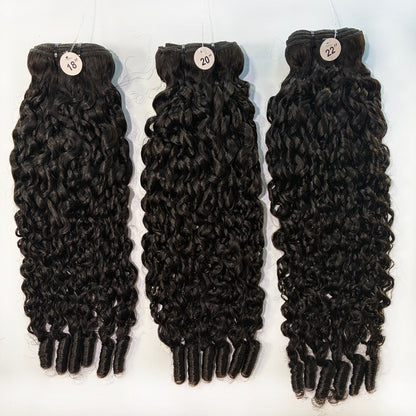 100% Virgin Hair Single Bundle  - Burmese Curl (14"-24") - product image 4