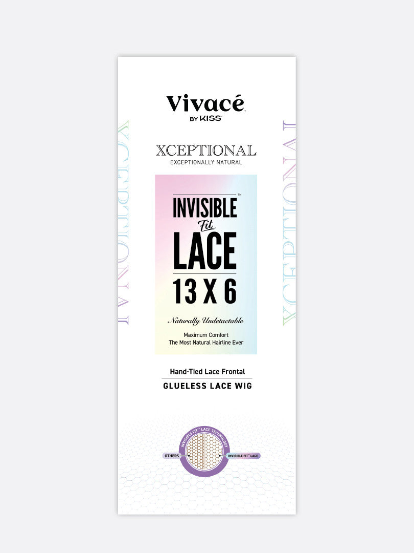 VIVACE Xceptional Synthetic 13X6 Invisible Fit Lace Wig - GAIA - product image 4