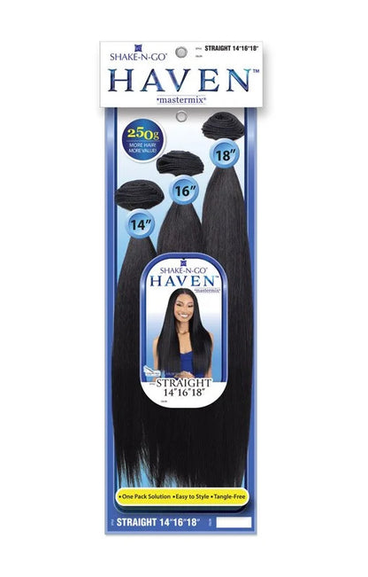 SHAKE N GO Weave Hair Multi Pack Haven - Straight (14"16"18") - product image 3