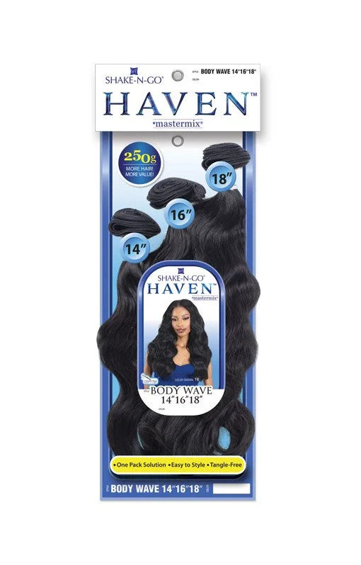 SHAKE N GO Weave Hair Multi Pack Haven - Body Wave (14"16"18") - product image 3