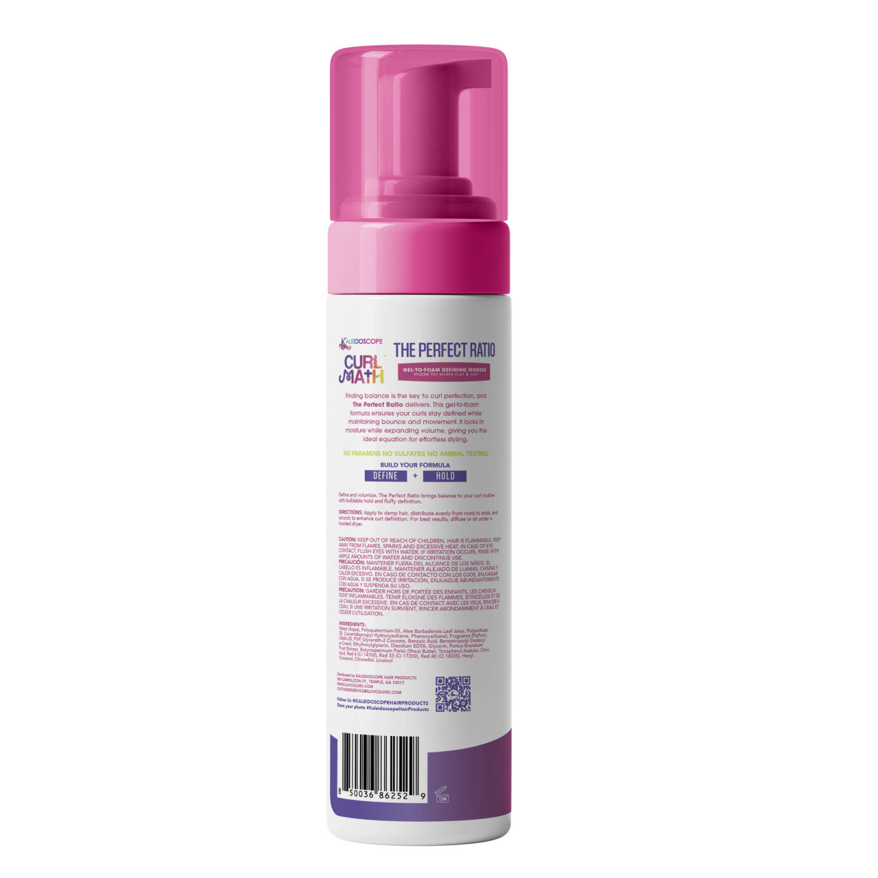Kaleidoscope Curl Math The Perfect Ratio Mousse (8oz) - product image 5
