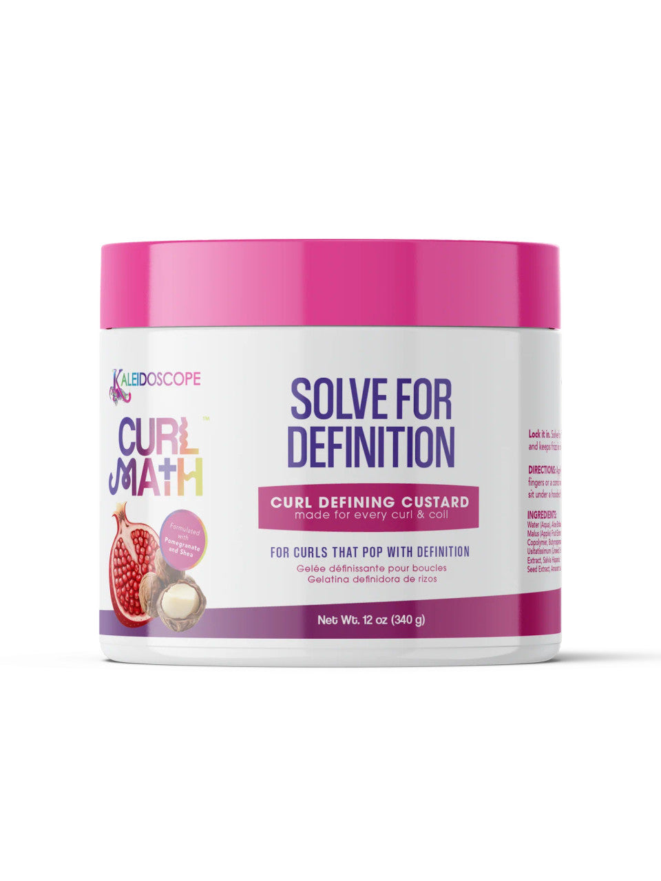Kaleidoscope Curl Math Solve for Definition Curl Defining Custard (12oz)
