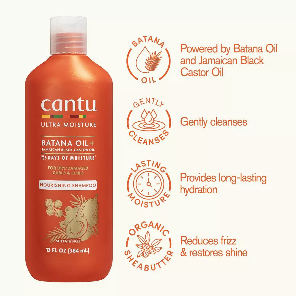 Cantu Ultra Moisture Nourishing Batana Shampoo (13oz) - product image 5