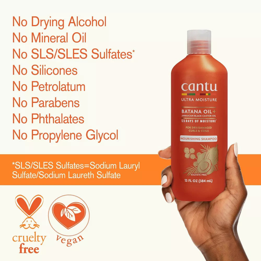 Cantu Ultra Moisture Nourishing Batana Shampoo (13oz) - product image 8