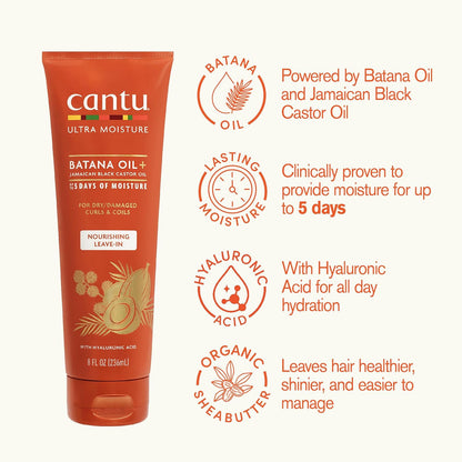 Cantu Ultra Moisture Nourishing Leave-In Conditioner (8oz) - product image 2