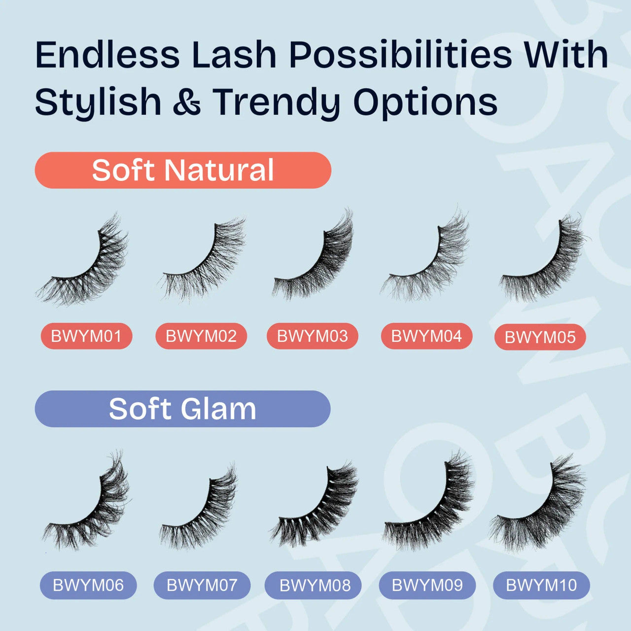 KISS Broadway Faux Mink Wispy Volume 5D Lashes 5 Pair Multipack - product image 5