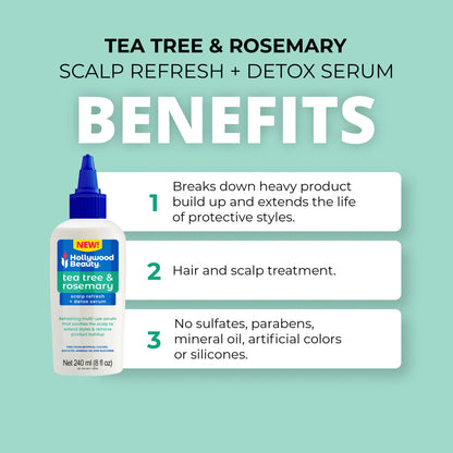 Hollywood Beauty Tea Tree & Rosemary Scalp Serum (8oz) - product image 5