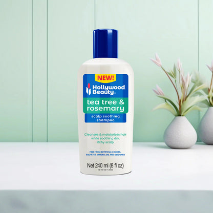 Hollywood Beauty Tea Tree & Rosemary Scalp Soothing Shampoo (8oz) - product image 3