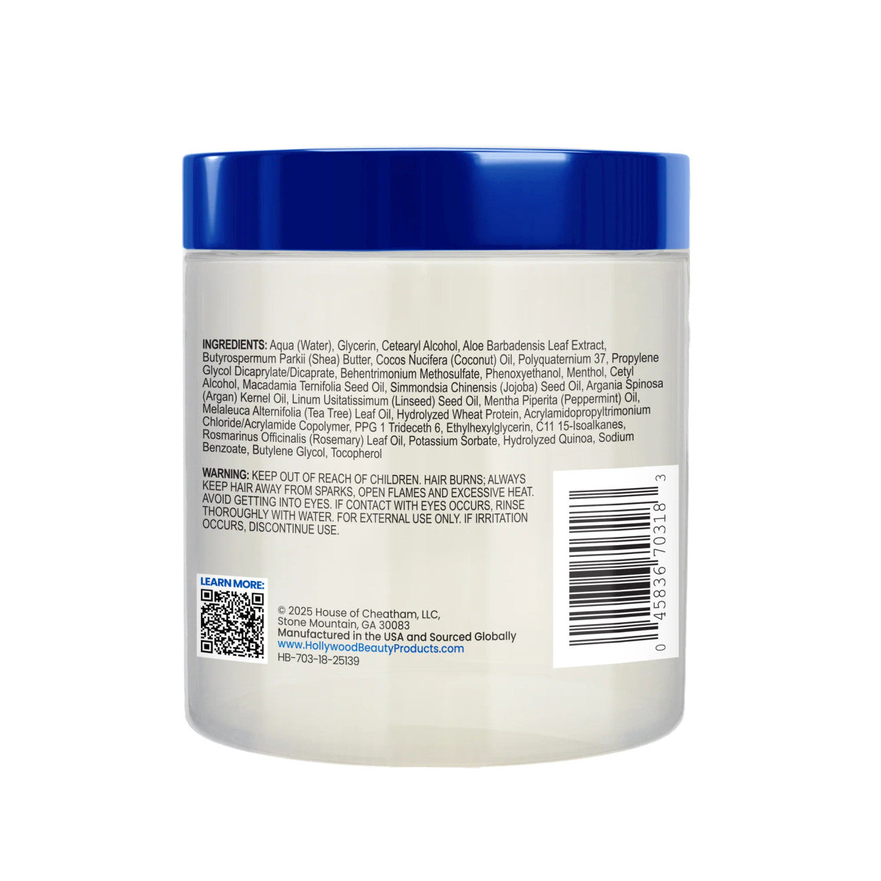 Hollywood Beauty Tea Tree & Rosemary Deep Hydration Masque (18oz) - product image 12