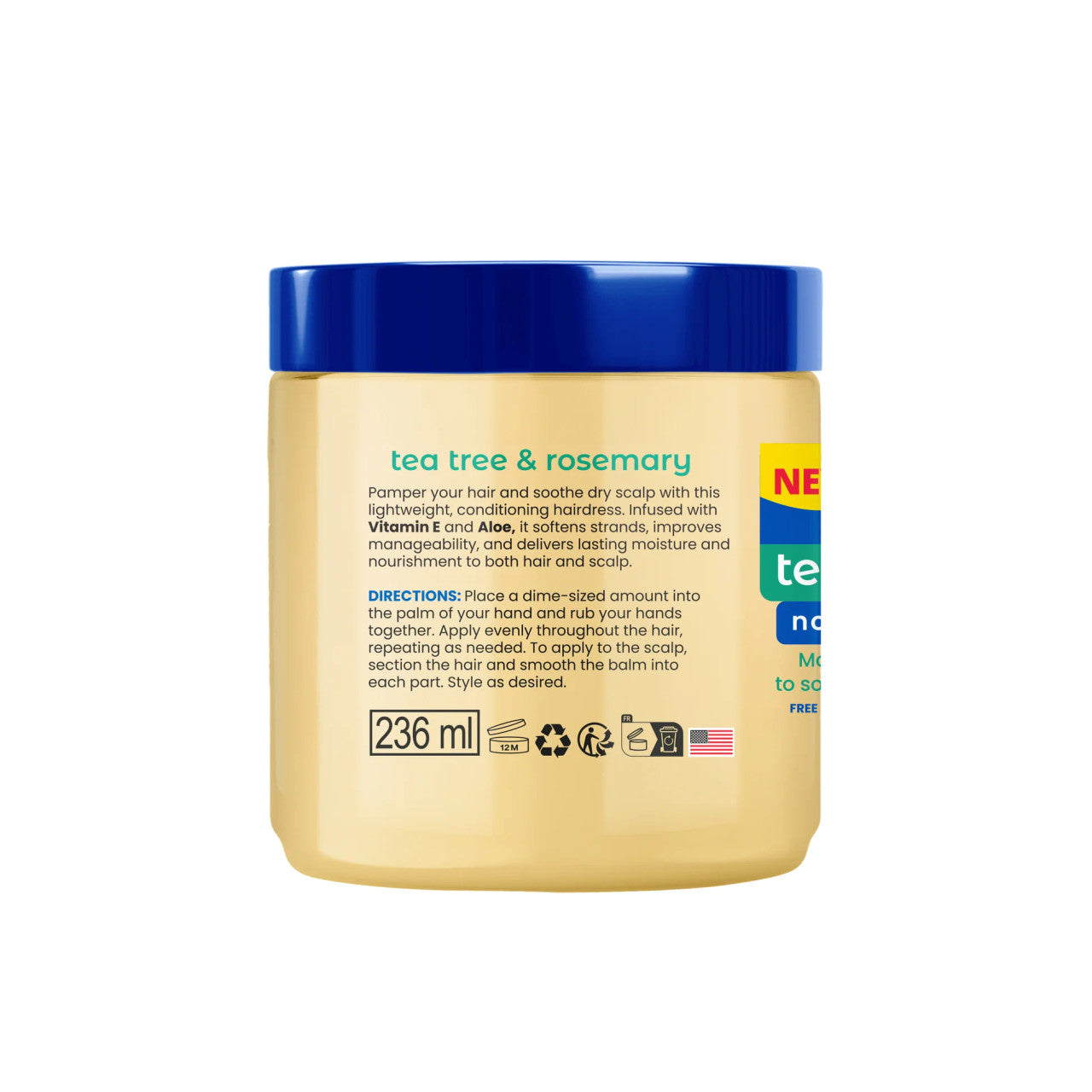 Hollywood Beauty Tea Tree & Rosemary Nourishing Scalp & Hair Balm (8oz) - product image 10