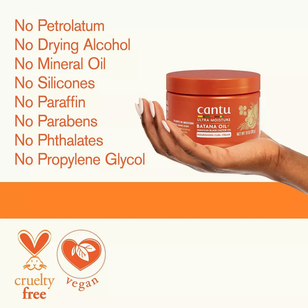 Cantu Ultra Moisture Nourishing Curling Cream (10oz) - product image 4
