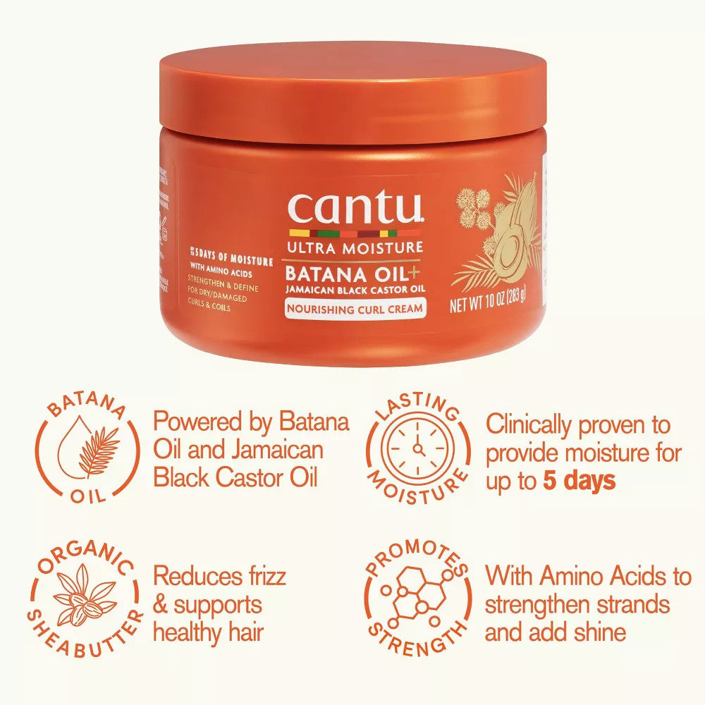 Cantu Ultra Moisture Nourishing Curling Cream (10oz) - product image 6