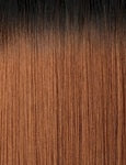 OUTRE Synthetic Quick Weave Half Wig -  Amber - Color DR2730 swatch