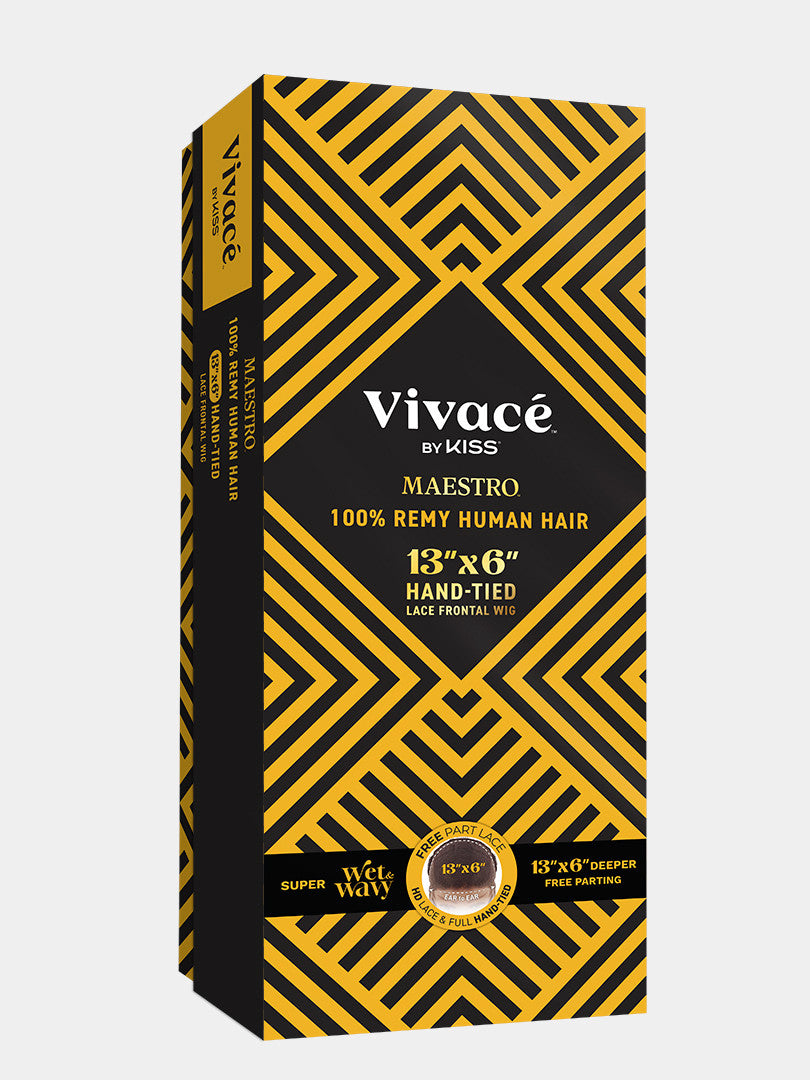 VIVACE 100% Human Hair MAESTRO 13X6 Lace Front Wig - Super Wave 26" - product image 7