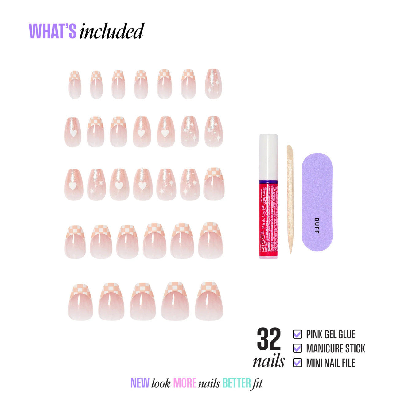 KISS Core Design Press On Nail - Springtime Splendor - product image 12