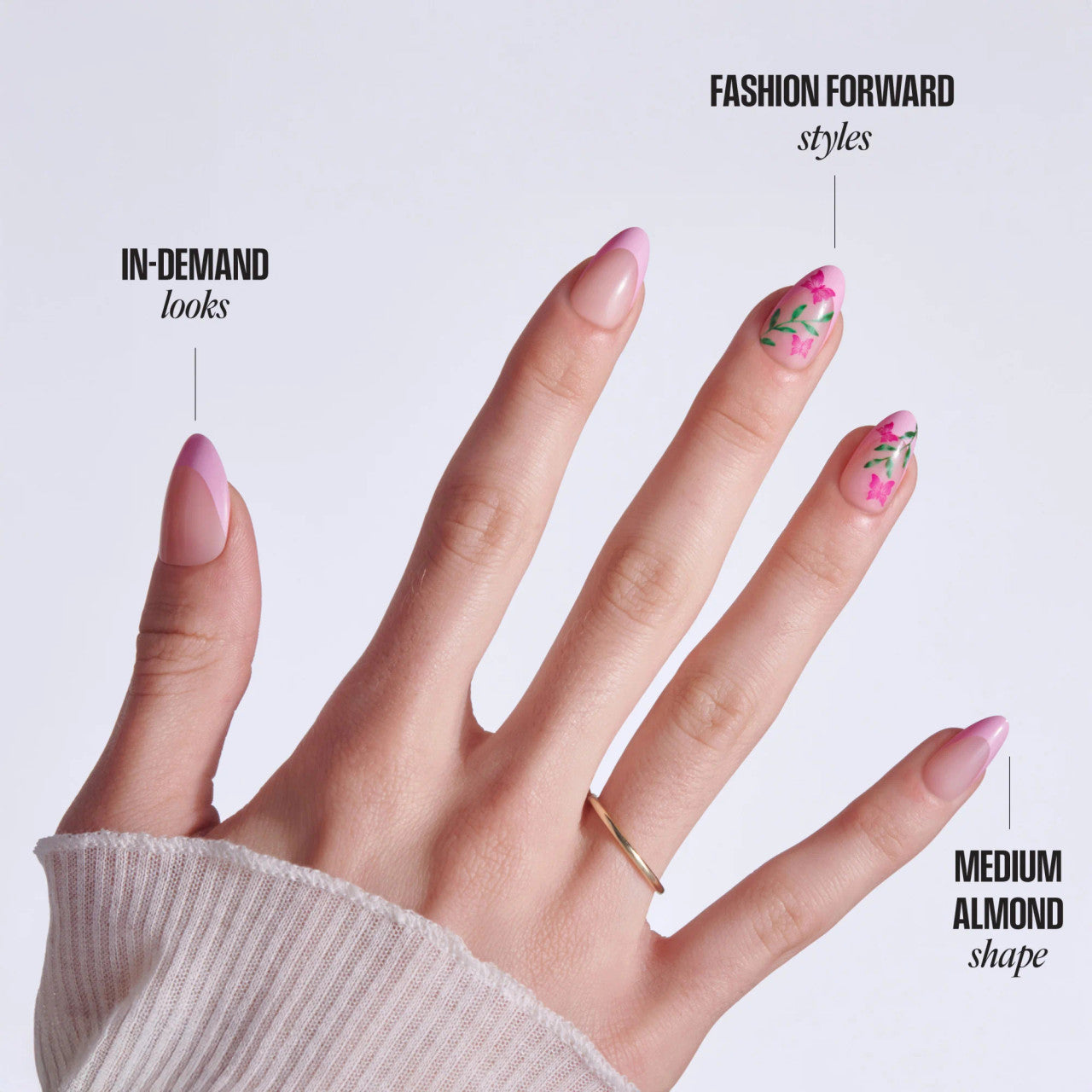 KISS Core Design Press On Nail - Springtime Splendor - product image 2