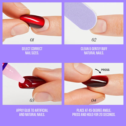 KISS Core Design Press On Nail - My Time - product image 11